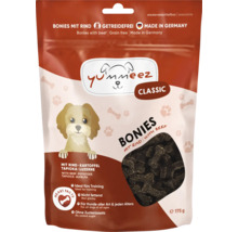 Yummeez Classic Bonies au bœuf, une friandise sans céréales pour chiens, fabriquée en Allemagne