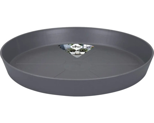 Soucoupe elho Loft Urban plastique Ø 28 cm anthracite Soucoupe de pot de fleurs en plastique