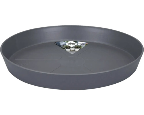Soucoupe elho Loft Urban plastique Ø 24 cm anthracite Elho Soucoupe pour plantes
