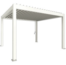 Freistehende Pergola mit Lamellendach für den Garten