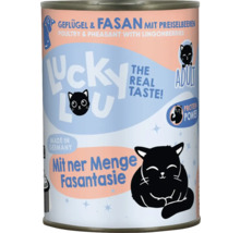Lucky Lou Katzenfutter Geflügel und Fasan mit Preiselbeeren in Dose