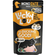 Lucky Lou Mono Ente Katzenfutter, getreidefrei und ohne Zuckerzusatz