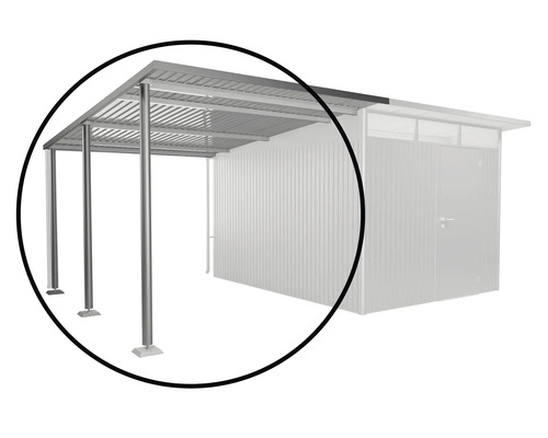 Freistehendes Carport aus Metall