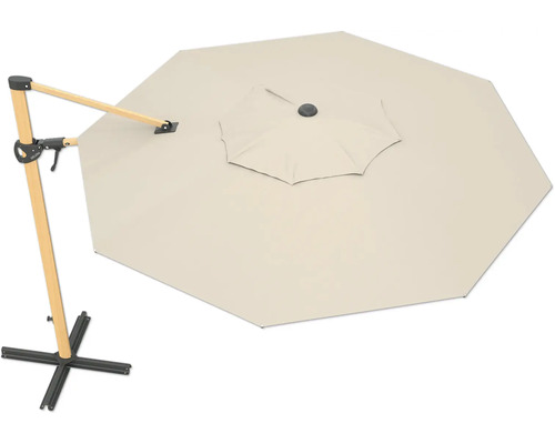Freiarm-Sonnenschirm mit Ständer