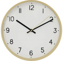 Wanduhr mit rundem Rahmen und Ziffernblatt