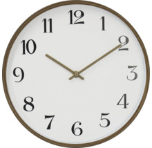 Runde Wanduhr mit Ziffernblatt und Zeigern