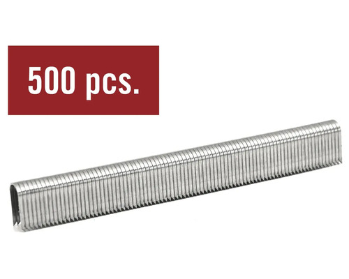 500 pièces d'agrafes en métal