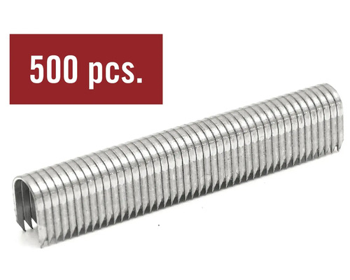 500 pièces d'agrafes métalliques