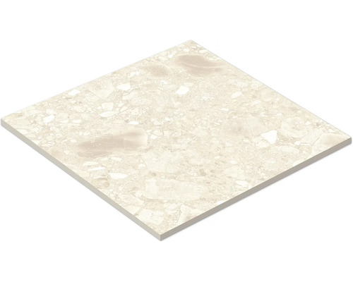 Einzelne Bodenfliese mit Marmoroptik