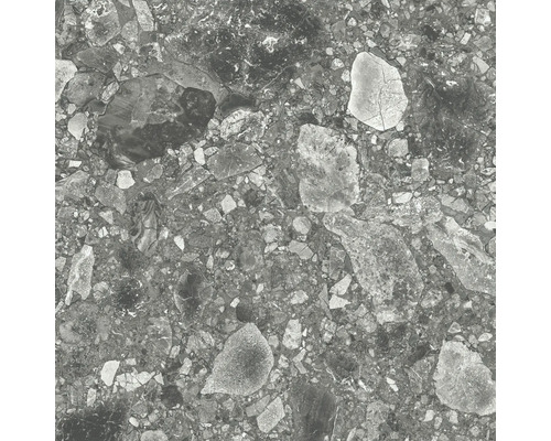 Graue Bodenfliese mit Steinmuster