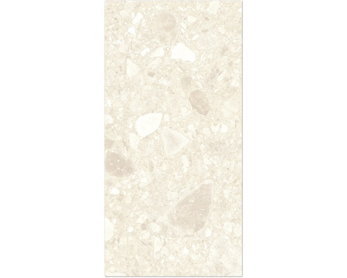 Gros plan d'un carreau de sol avec motif de pierre