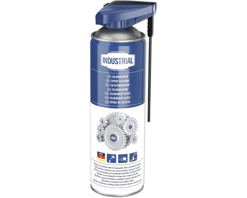 Spray silicone Industrial 500ml Spray silicone industriel pour la lubrification des pièces mobiles