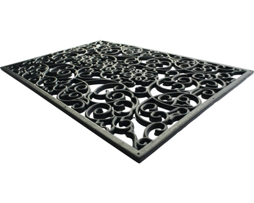 Paillasson avec motif filigrane pour l'entrée