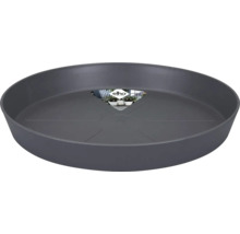 Soucoupe grise pour pots de fleurs