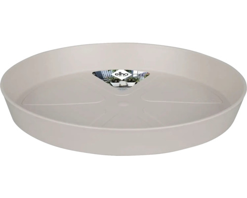 Soucoupe elho Loft Urban plastique Ø 21 h 3 cm gris Soucoupe pour plantes en plastique