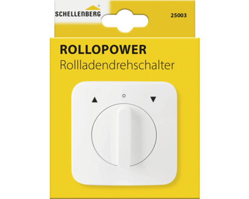Schellenberg Interrupteur rotatif pour volet roulant Rollopower