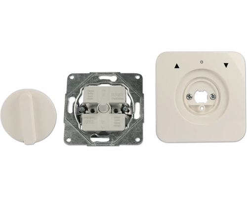 Variateur rotatif avec insert, cache et bouton de variateur