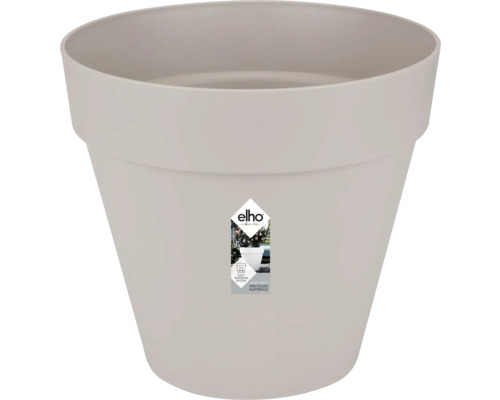 Pflanztopf elho Loft Urban Kunststoff Ø 40 H 35 cm grau Kunststoff Blumentopf