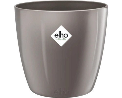 Pot de fleurs elho Brussels Diamond, plastique, Ø 20 H 19 cm, nacré Pot de fleurs en plastique