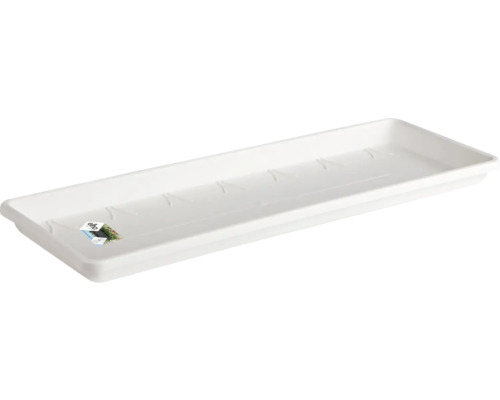 Soucoupe Elho Barcelona L 50 cm blanc Soucoupe pour plantes en plastique