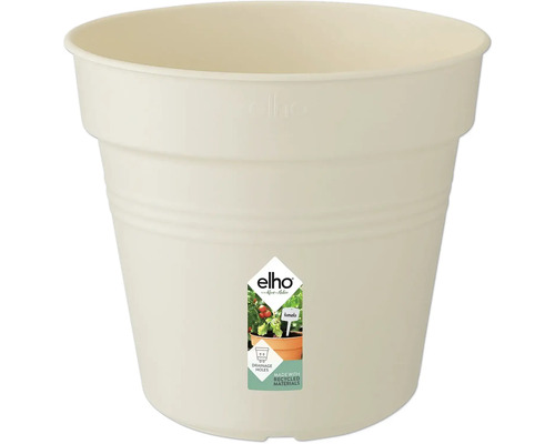 Pot de fleurs elho Green Basics plastique Ø 11 H 10 cm coton Pot de fleurs en plastique