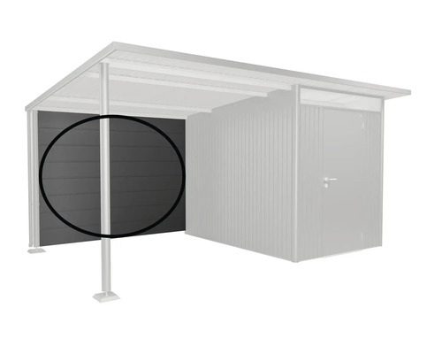 Paroi latérale pour abri