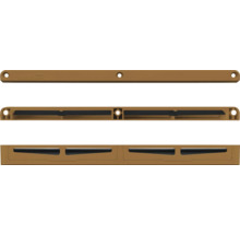 Schallberger Lüftungsprofile aus Kunststoff, drei Ansichten