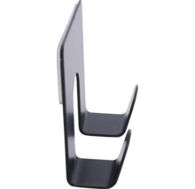 Double crochet en métal