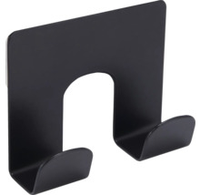 Porte-manteau de porte noir pour vêtements