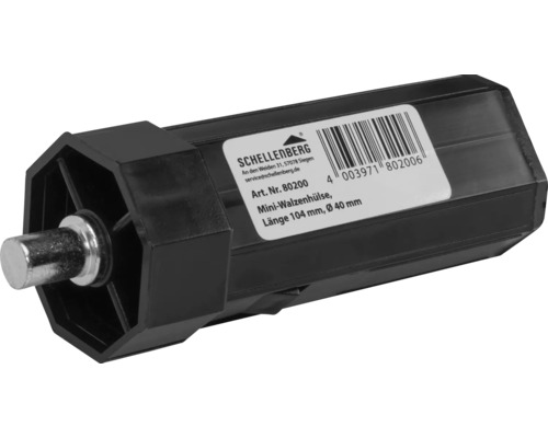 Embout de tube Schellenberg système Mini Ø 40 x L 104 mm Mini-manchon de rouleau d'une longueur de 104 millimètres et d'un diamètre de 40 millimètres