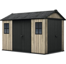 Gartenschuppen aus Holz mit Doppeltür und Fenster