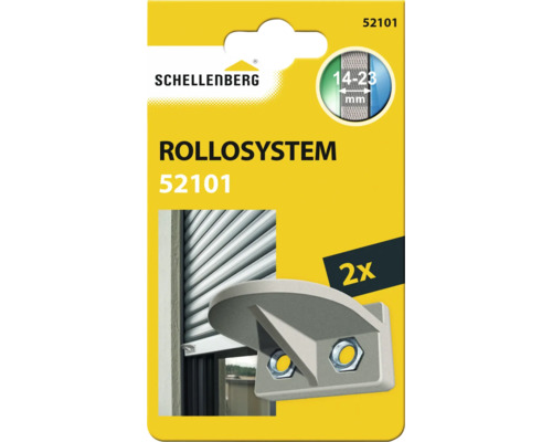 Schellenberg Rollladensystem 52101, inklusive zwei Stück Rollladenaufhängung