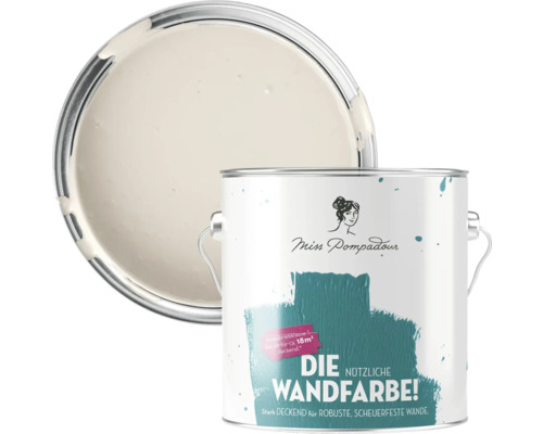 Farbeimer mit geöffnetem Deckel von Miss Pompadour Wandfarbe