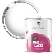 Miss Pompadour Lackdose mit Farbe in Farbschale