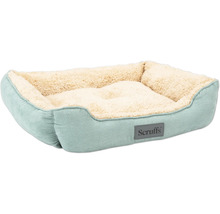 Panier pour chien avec surface de couchage douce et logo Scruffs