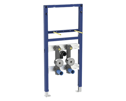 GEBERIT Vorwandelement Duofix für Waschtisch mit zwei Wasserzählerstrecken, UP-Kugelhahn und Anschluss-T-Stück Bauhöhe 1120 mm 111.473.00.2 Vorwandelement für Wand WC mit Wasseranschlüssen