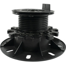 Pied réglable en plastique pour construction de terrasse