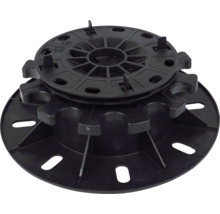 Pied de terrasse réglable en plastique