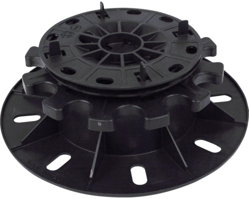 Pied de terrasse réglable en plastique