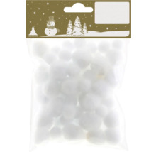 Paquet de boules de neige décoratives