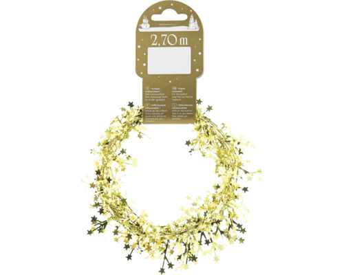 Sternengirlande, 2,70 Meter, Dekoration