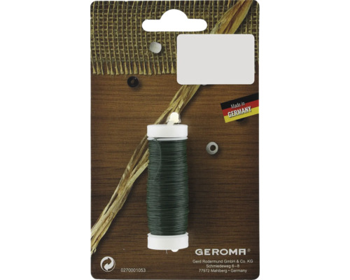 Bindedraht auf Spule für florale Werkstücke