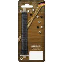 Geroma Lederschnur und Perlen Set, hergestellt in Deutschland