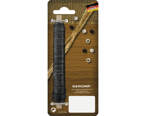 Geroma Lederschnur und Perlen Set, hergestellt in Deutschland