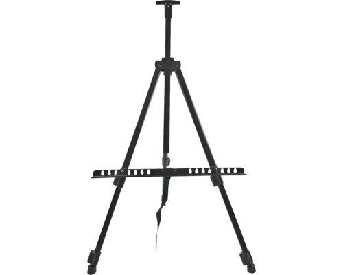 Chevalet noir châssis entoilé max 82 cm de haut 52-157 cm Chevalet en métal