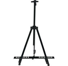 Chevalet noir pour matériel d'artiste