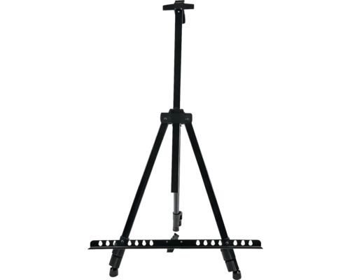 Chevalet noir pour matériel d'artiste