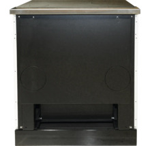 Holzherd mit Abdeckung