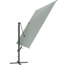 Parasol déporté avec structure métallique