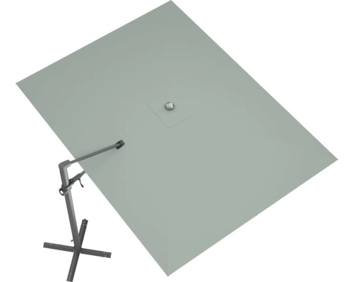 Parasol rectangulaire déporté avec pied